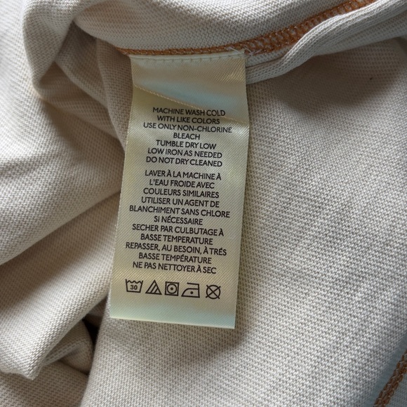 Free People Highland cow We The Free Farm Friends Tee Shirt Cream Sz L NEW - Picture 10 of 14